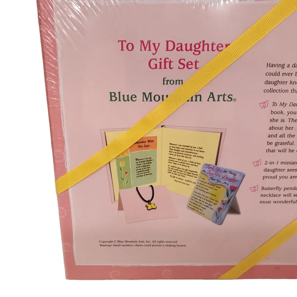 Blue Mountain Arts To My Daughter Douglas Pagels Gift Set for Daughter
